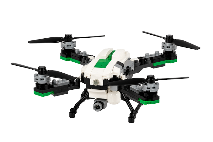 LEGO Drohne als Beispielmodell